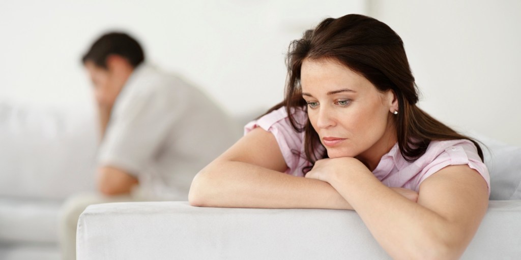 Couple having relationship problems